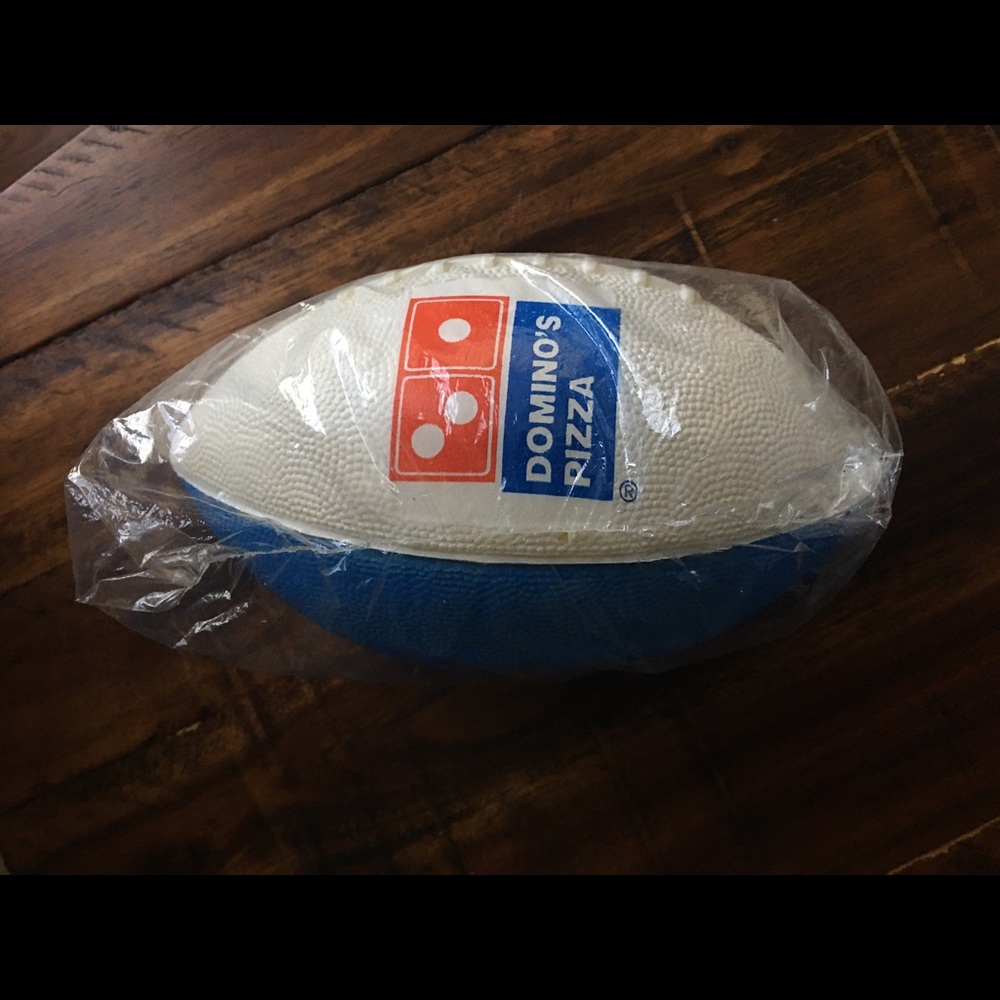 1990s foam nerf NFL football New in packaging - Dominos Memorabilia